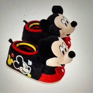 Disney Mickey Mouse Toddlers Sock Top Character Slippers